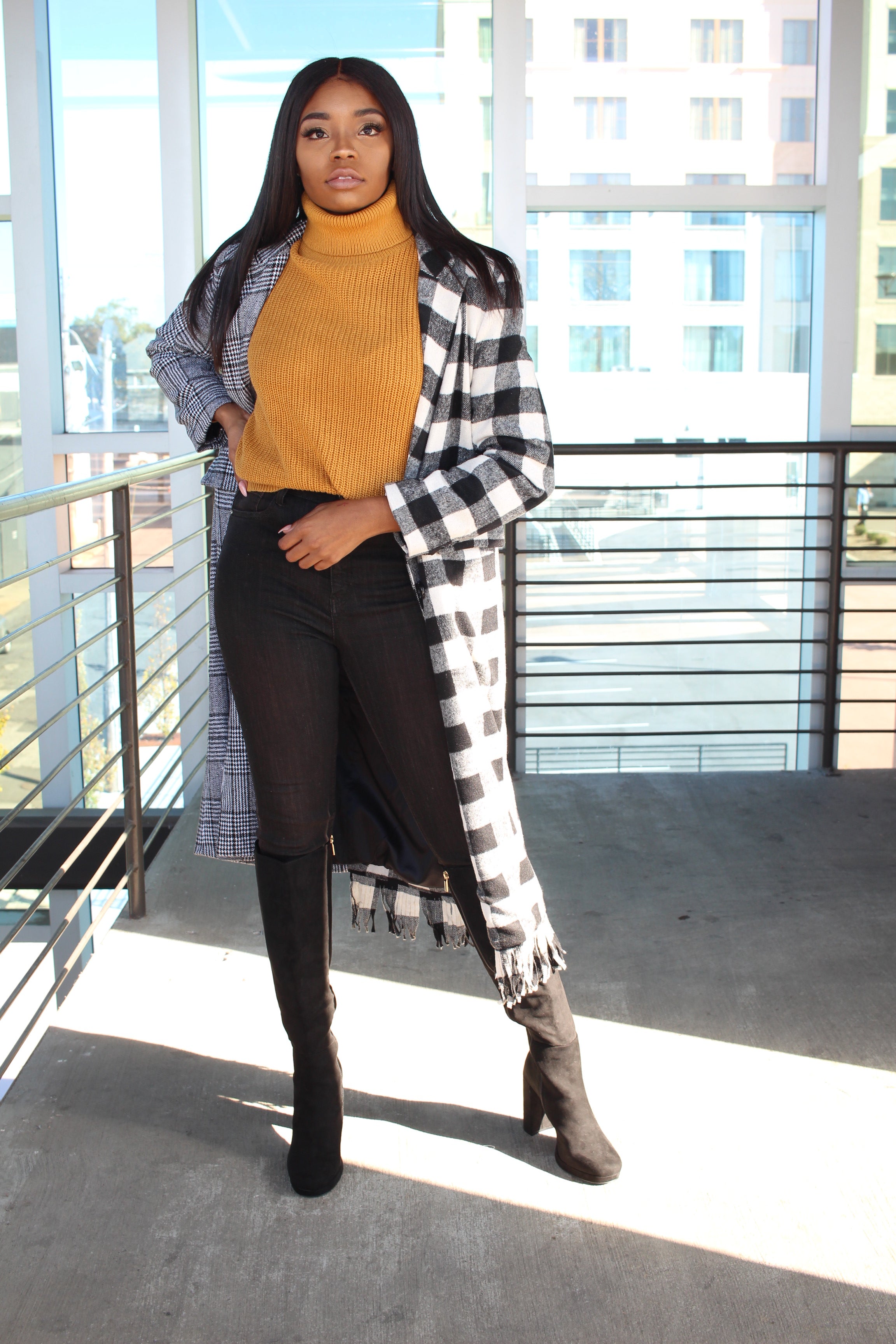 Pope Plaid | Peacoat