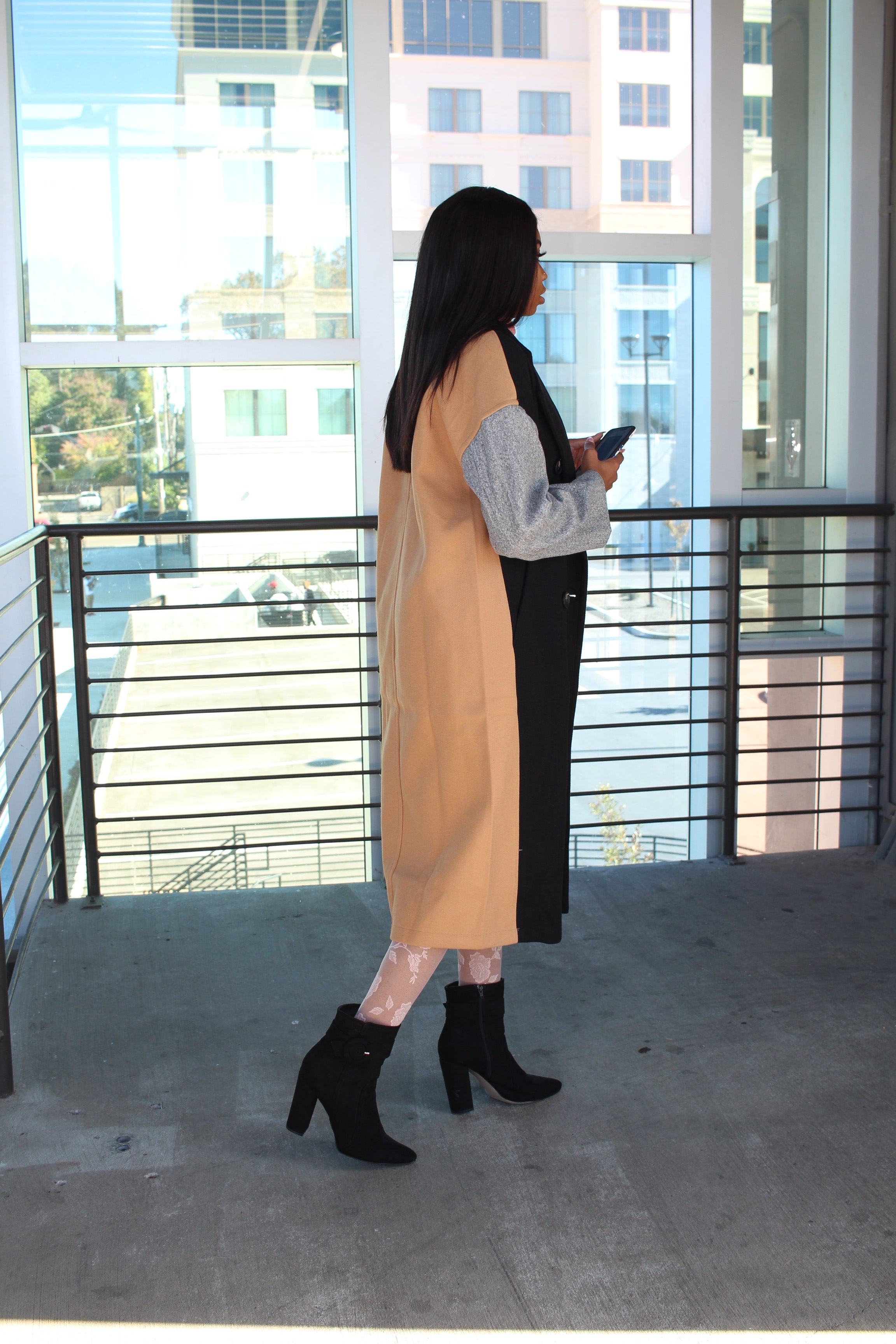It’s Not Personal | Oversized Peacoat